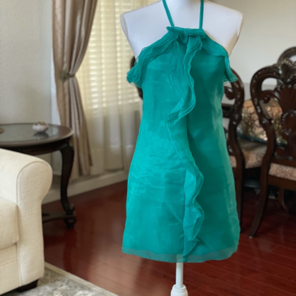 Turquoise Bebe Dress